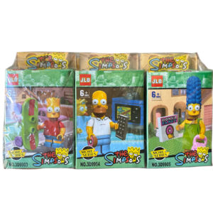 Lote - Los simpsons tipo Lego