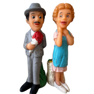 Pareja Doña Florinda - El Profesor Jirafales